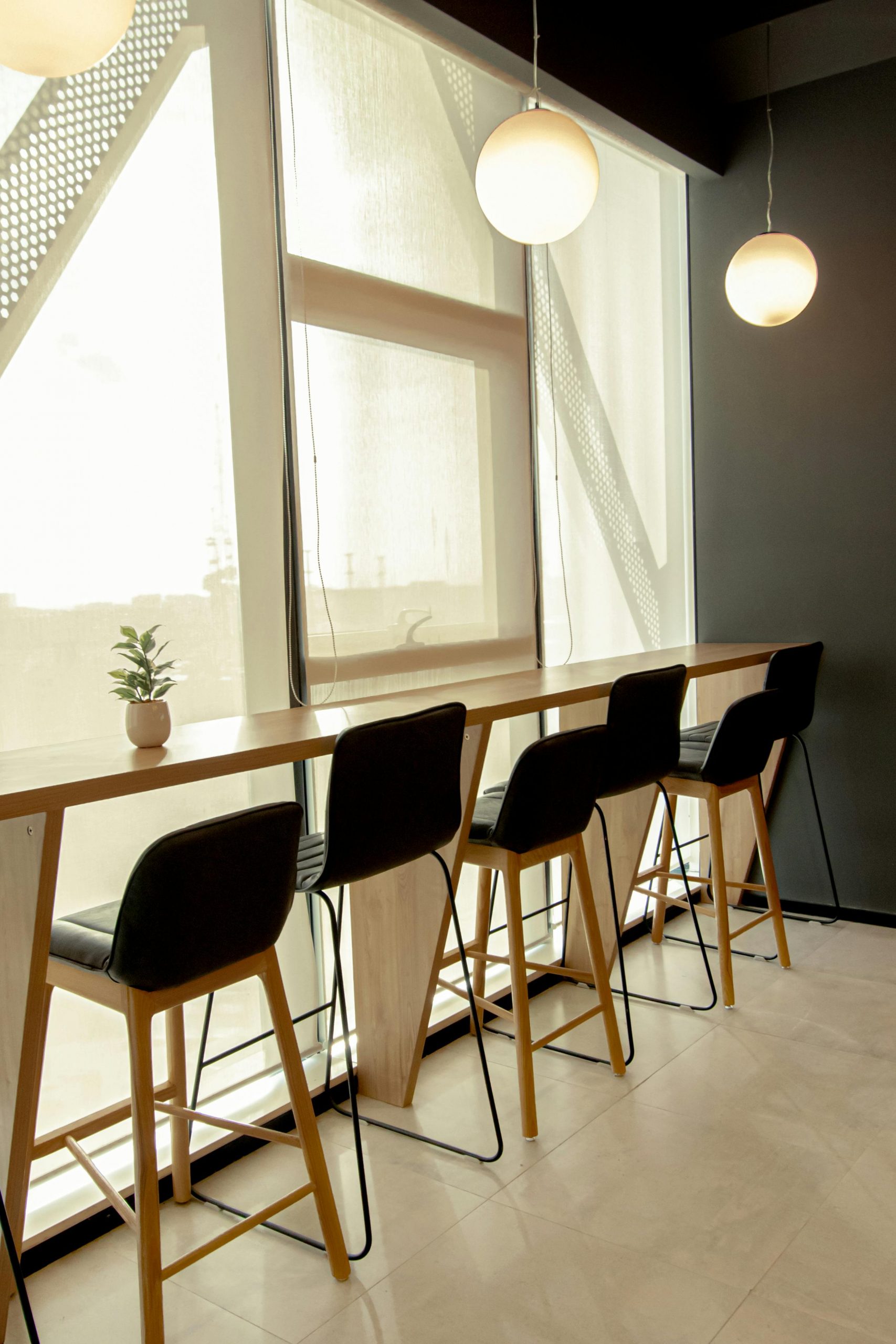 Intérieur propre et lumineux